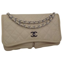 Chanel-Handbags-White
