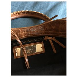Balenciaga-city-Brown