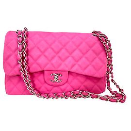 SACO CHANEL MODELO GRANDE TIMELESS CLÁSSICO Fuschia