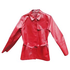 Burberry T Lederjacke 40 Rot