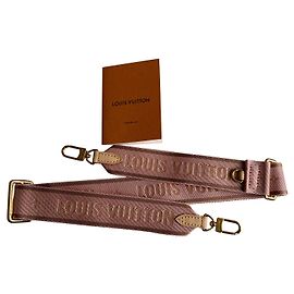 Louis Vuitton Guitar strap pink Pink