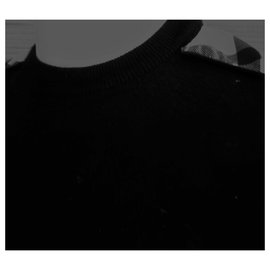 Burberry-ras-du-cou BURBERRY taille L parfait état-Noir
