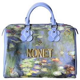 Louis Vuitton Borsa Monet Speedy Masters Blu chiaro