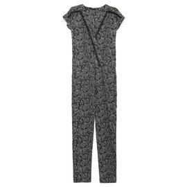 Ikks Jumpsuits Black White