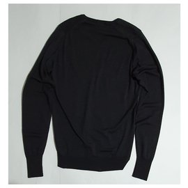 John Smedley-Pullover-Anthrazitgrau