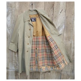 Burberry-Burberry men's raincoat vintage sixties size XS-Khaki