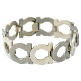 Pulsera Salvatore Ferragamo Gancini Plata