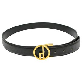 Autre Marque-dunhill Leather Belt-Black