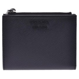 Prada-Prada Rabbit charm Compact wallet-Black