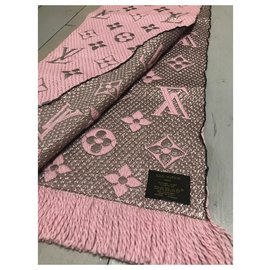 Louis Vuitton-Sciarpa Louis Vuitton Logomania rosa-Pink