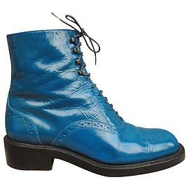 vintage boots Sartore model Emma p 38,5 Perfect condition Blue