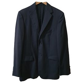 Blazer Strenesse Gris de Lana a Rayas Gris