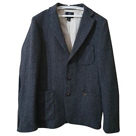 Scotch and Soda Blazer Dunkelgrau Mehrfarben Anthrazitgrau