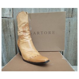 Sartore-boots western Sartore p 40-Beige