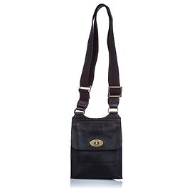 Borsa a tracolla Antony Mulberry nera Nero