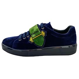 Prada Sneakers Black Green Navy blue