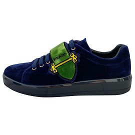 Prada Scarpe da ginnastica Nero Verde Blu navy