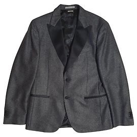 Scotch and Soda Atelier Scotch Blazer Grau Wolle Kaschmir Grau