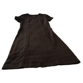 Comme Des Garcons-Comme des Garcons Maxi Dress-Dark brown