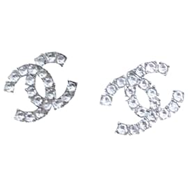 Chanel-Earrings-Silvery,Other