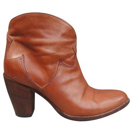 Sartore-western boots Sartore p 38 1/2-Light brown
