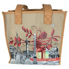 Bolsa de lona Christian Lacroix Bege