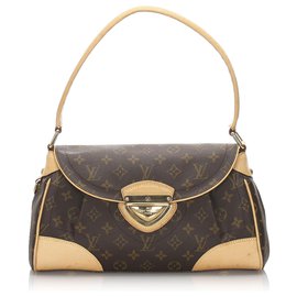 Louis Vuitton-Monogramm-Beverly Millimeter Louis Vuittons Brown-Braun