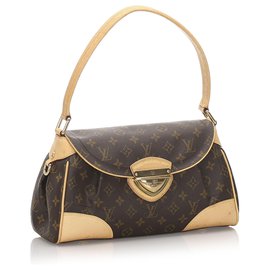 Louis Vuitton-Louis Vuitton Brown Monogram Beverly MM-Brown