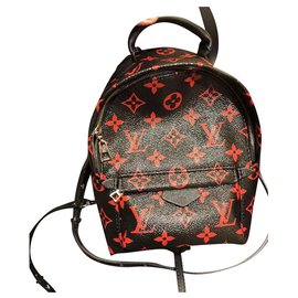 Louis Vuitton-M41457-Black,Red