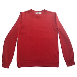 Valentino Cashmere Pullover, Size S Red