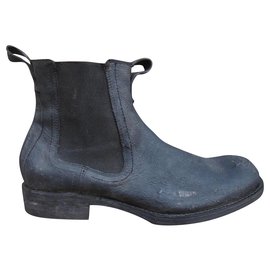 Frye-Fryep Stiefel 42 neue Bedingung-Schwarz