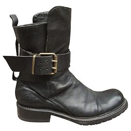 biker boots Sartore p 36 Black