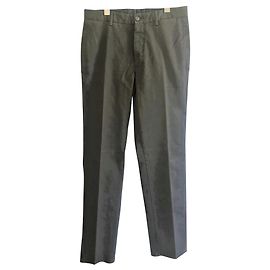 Burberry nuovi pantaloni da uomo marroni Marrone