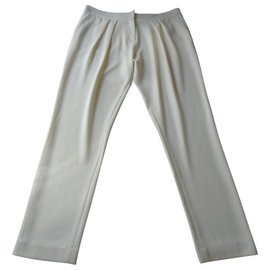 BEL AIR - ECRU CHIC PLIANT PANTS - T.40 Eggshell