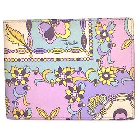 EMILIO PUCCI printed leather wallet Multiple colors
