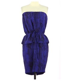 Bel Air robe Navy blue