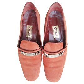 mocassins vintage Kenzo p 39 Orange
