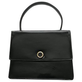 Vintage-1950s Vintage Classic Handbag-Black