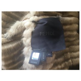 Fendi-Jackets-Beige