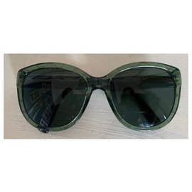 D&G-Oversize sunglasses-Olive green