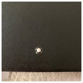 Montblanc-Black leather sketchbook #149-Black