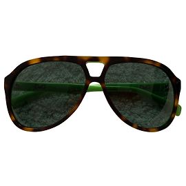 Dolce & Gabbana Máscara de gafas de sol de moda Multicolor