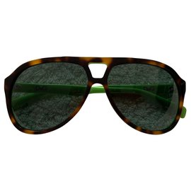 Dolce & Gabbana-Maschera per occhiali da sole alla moda-Multicolore