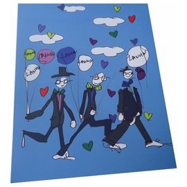 LANVIN - IPAD CASE 2 nine under plastic Multiple colors