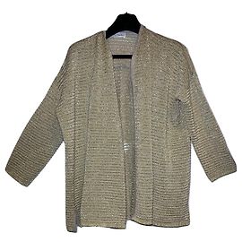 Autre Marque Casaco vintage oversize Dourado