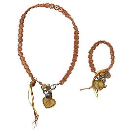 Reminiscence collana e bracciale D'oro
