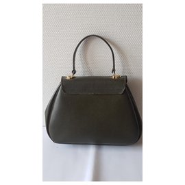 Jean Louis Scherrer-Handtaschen-Olivgrün