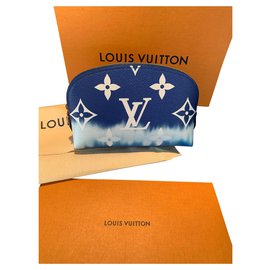 Louis Vuitton-Clutch-Taschen-Blau