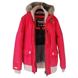 Superdry Chaquetas Roja