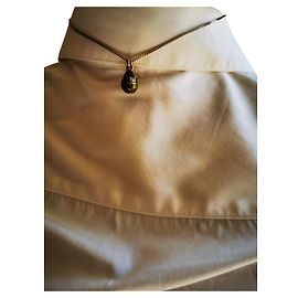 Collier Chanel Pendentif Olive Métal Vert Olive Vert olive